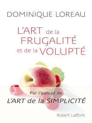 cover image of L'Art de la frugalité et de la volupte